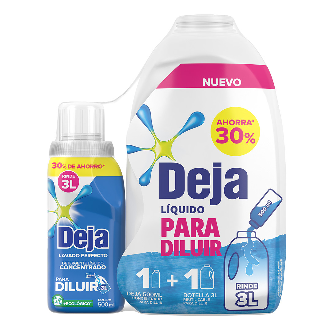 Deja Líquido Concentrado para Diluir Pack