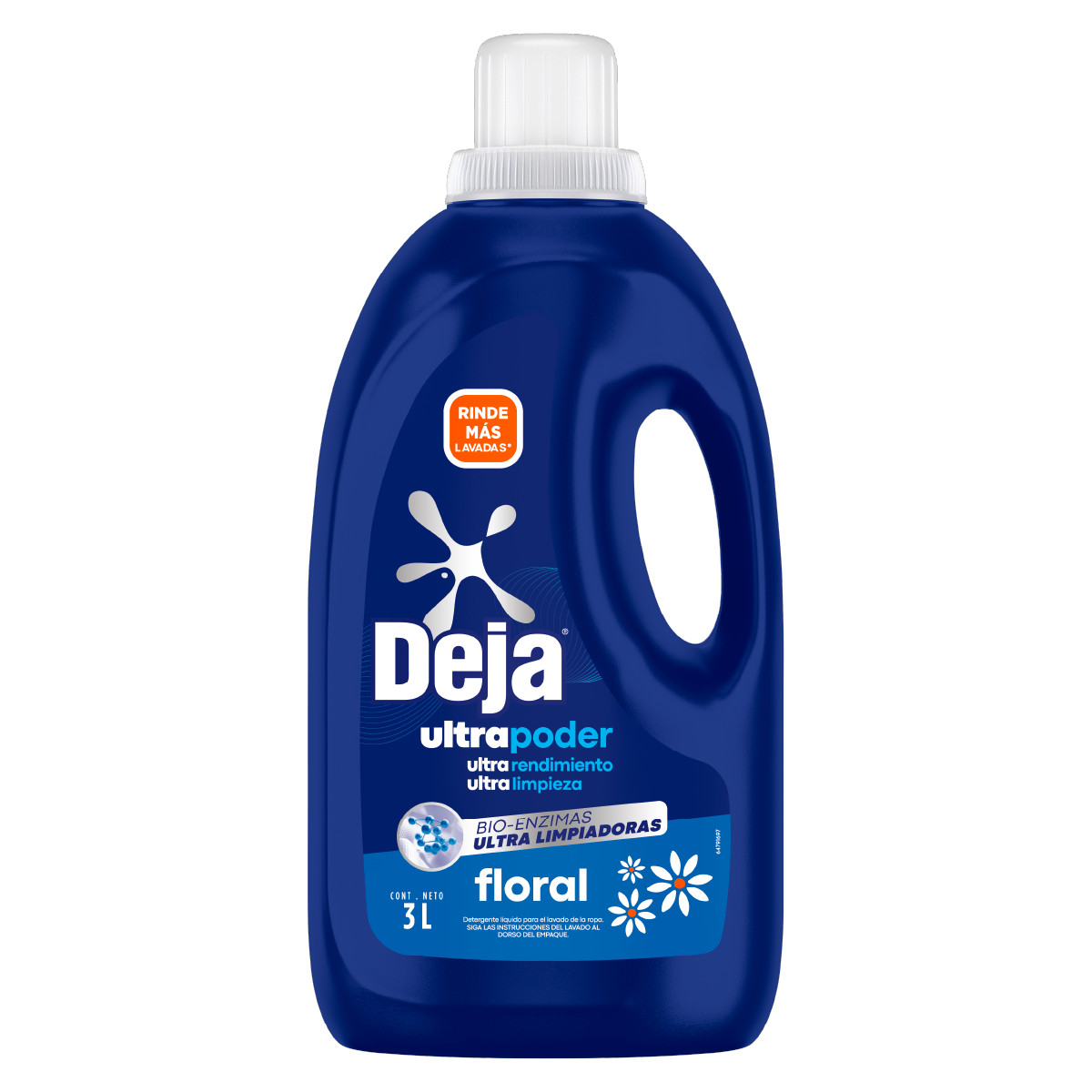 Deja Líquido Floral Botella paquete