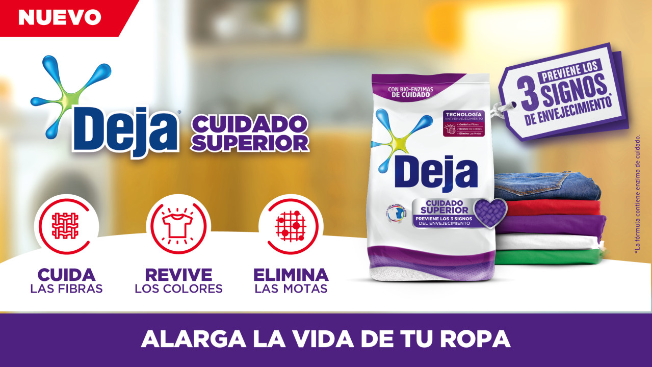 Deja líquido para diluir, ahorro, más económico, poder limpiador, 30% de ahora, rinde 3 litros, nuevo Deja, Deja Ecuador, poder de limpieza, deja lava mejor, botella reciclable